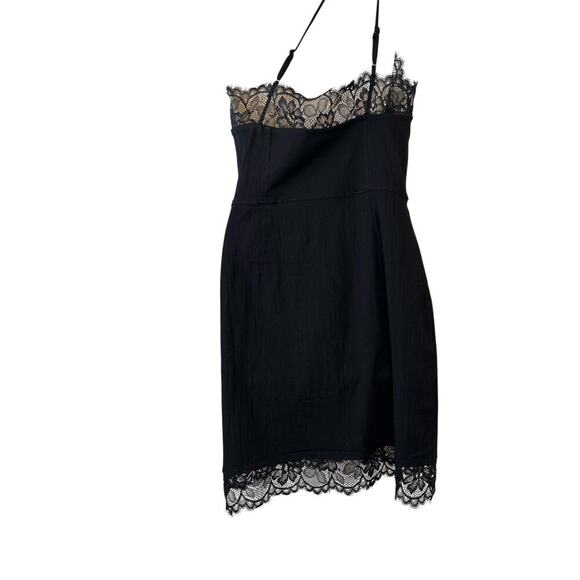 FREE PEOPLE Premonitions BodyCon Dress in Black Size Large - Picture 9 of 14